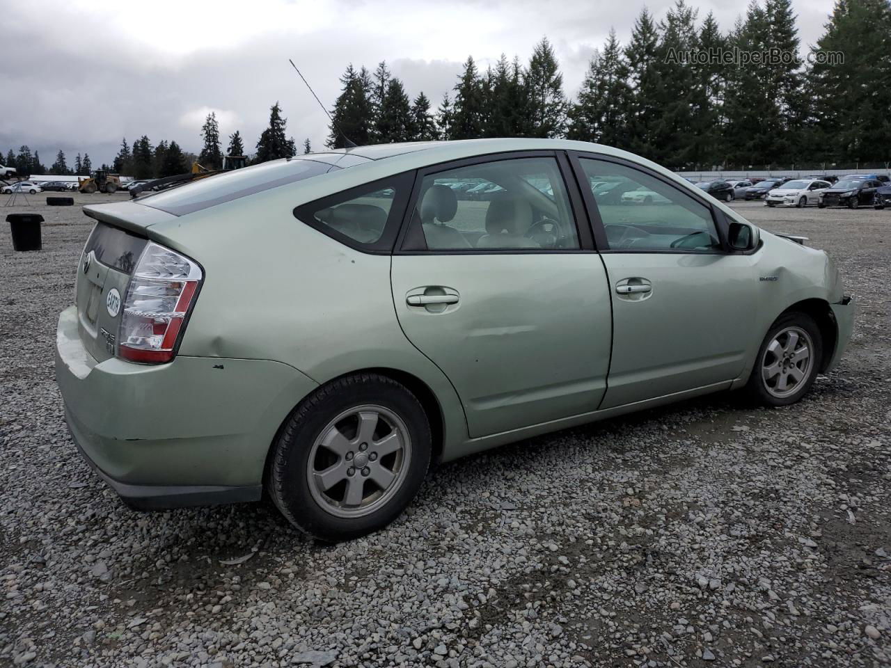 2008 Toyota Prius  Зеленый vin: JTDKB20U183407787