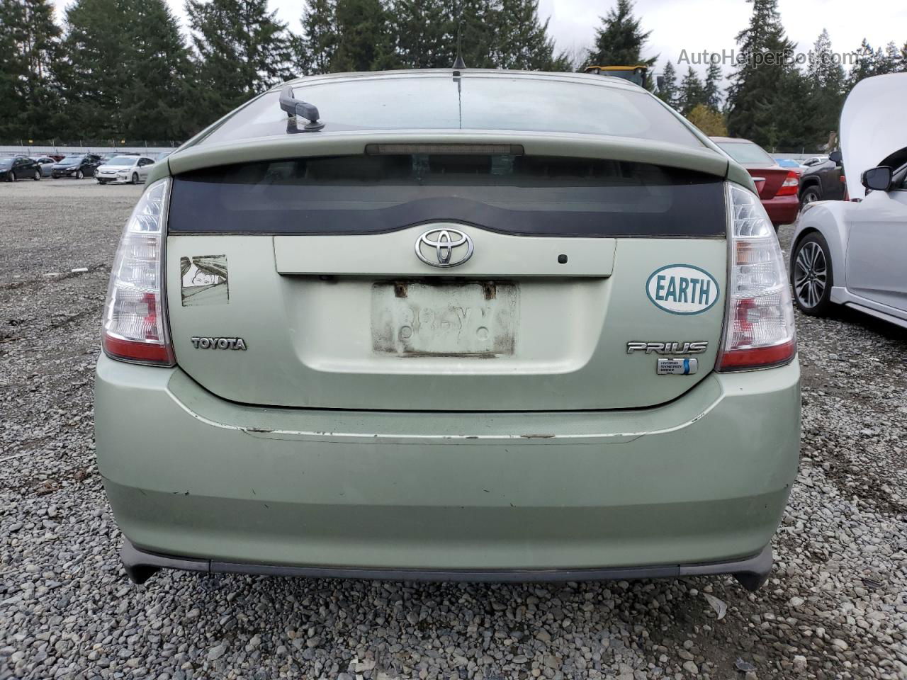 2008 Toyota Prius  Green vin: JTDKB20U183407787