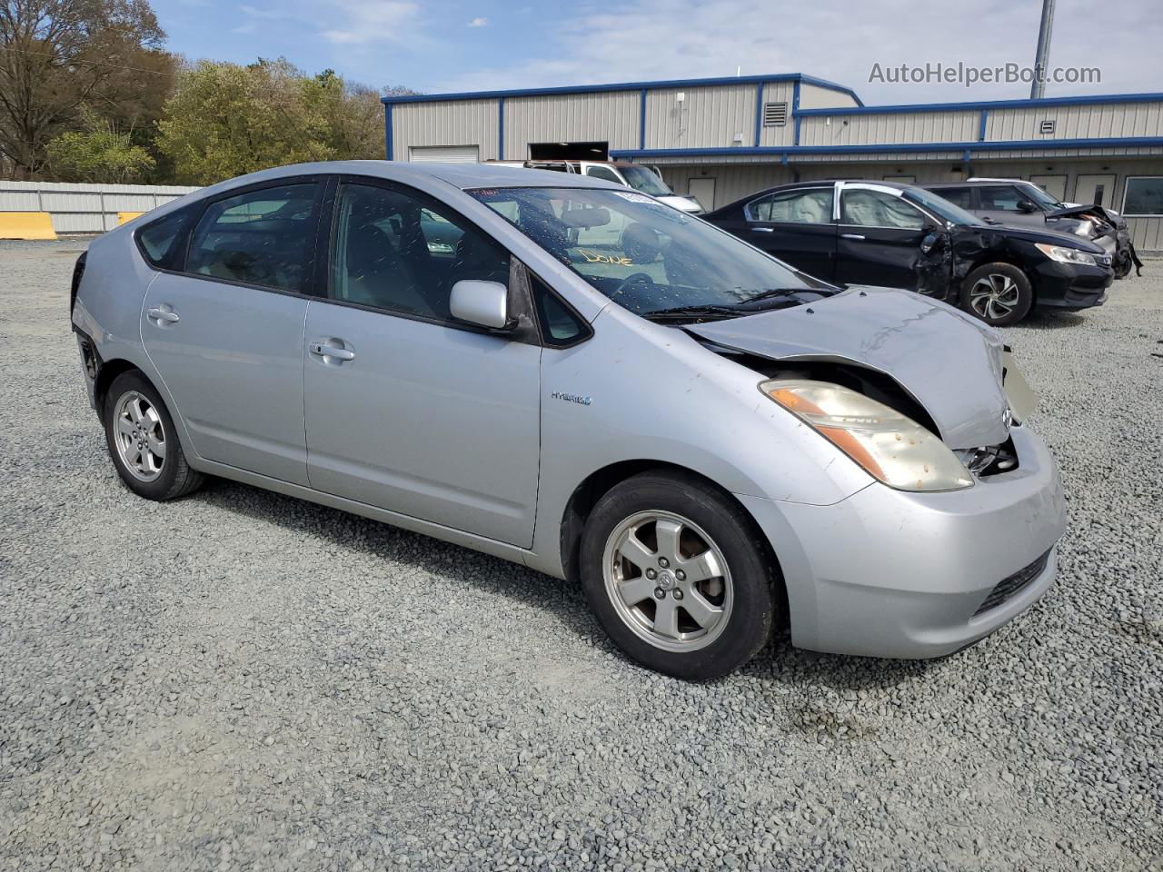 2008 Toyota Prius  Silver vin: JTDKB20U187715485