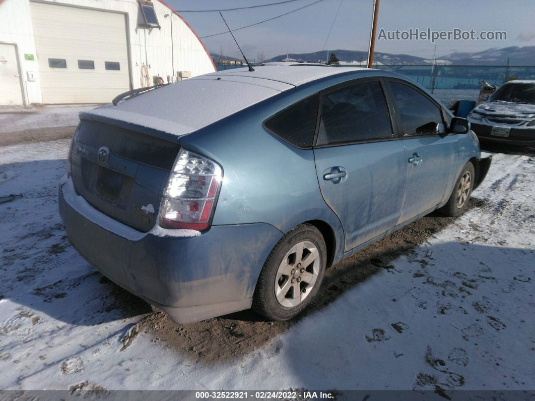 2008 Toyota Prius Base Light Blue vin: JTDKB20U187796648