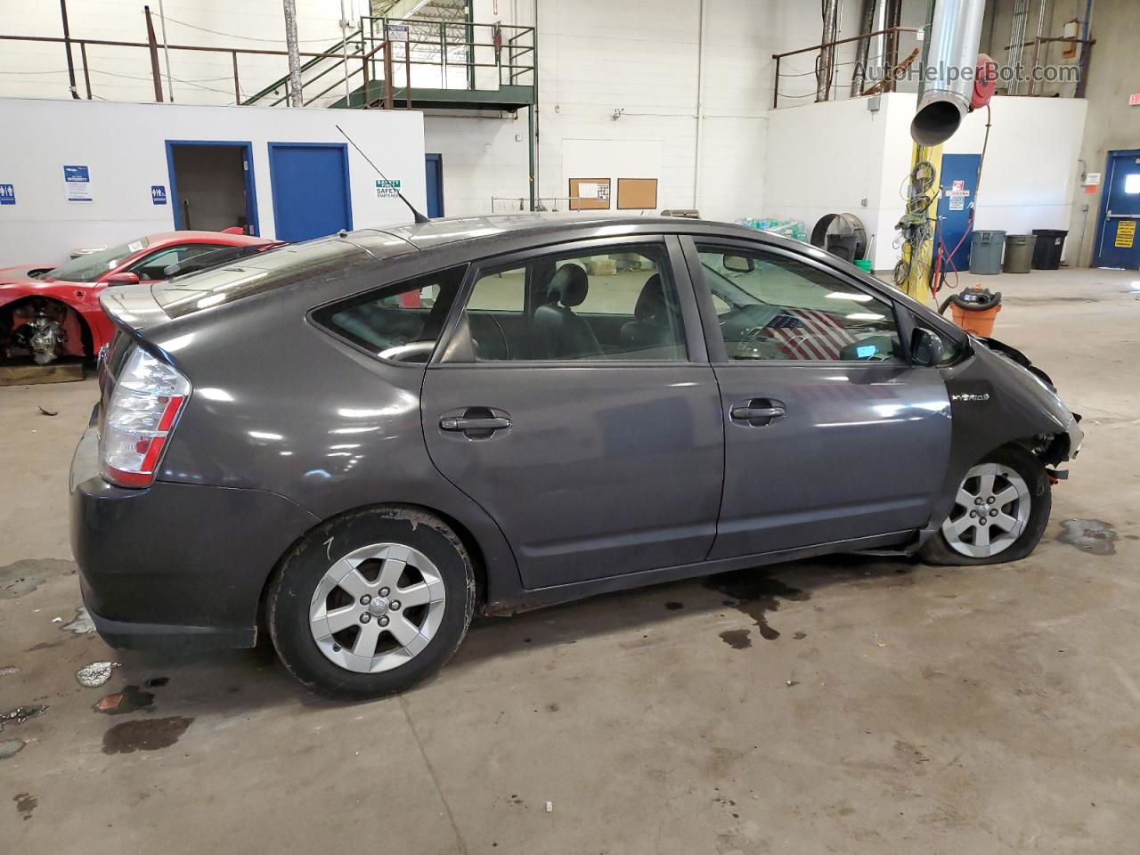 2007 Toyota Prius  Gray vin: JTDKB20U273203188