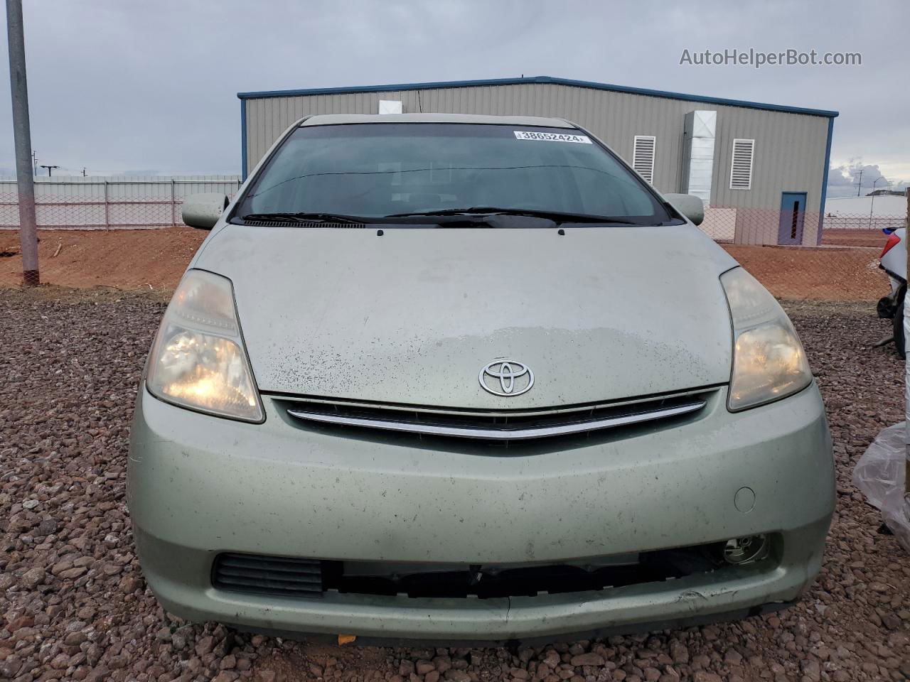 2007 Toyota Prius  Silver vin: JTDKB20U273287366