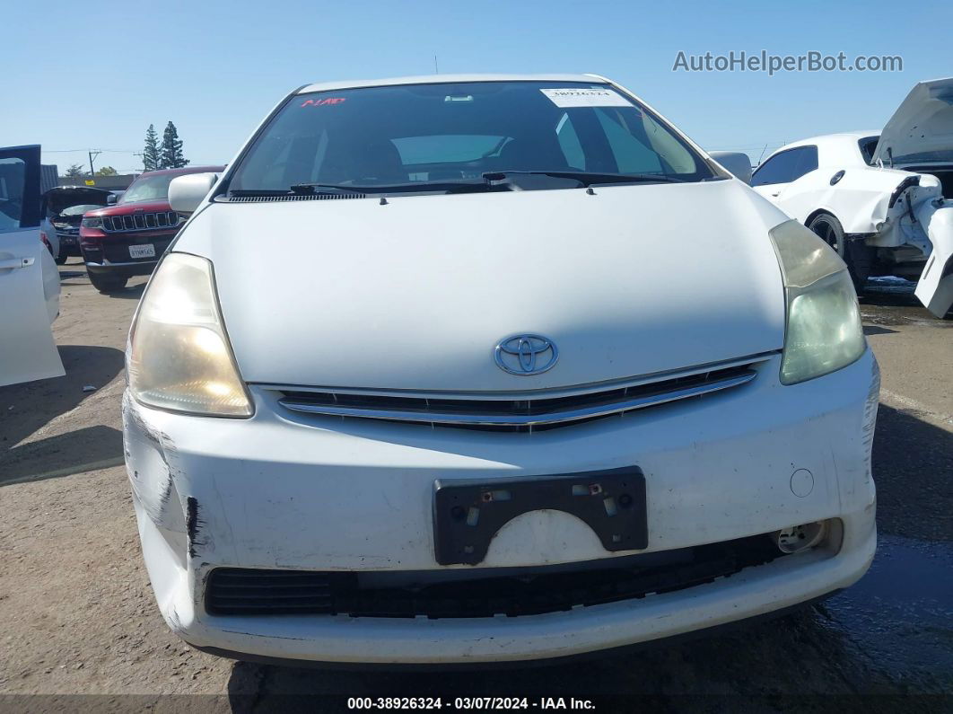 2007 Toyota Prius   White vin: JTDKB20U277646742