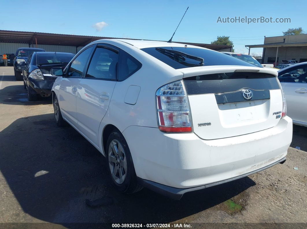 2007 Toyota Prius   White vin: JTDKB20U277646742