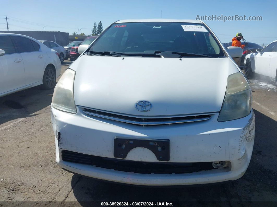 2007 Toyota Prius   White vin: JTDKB20U277646742