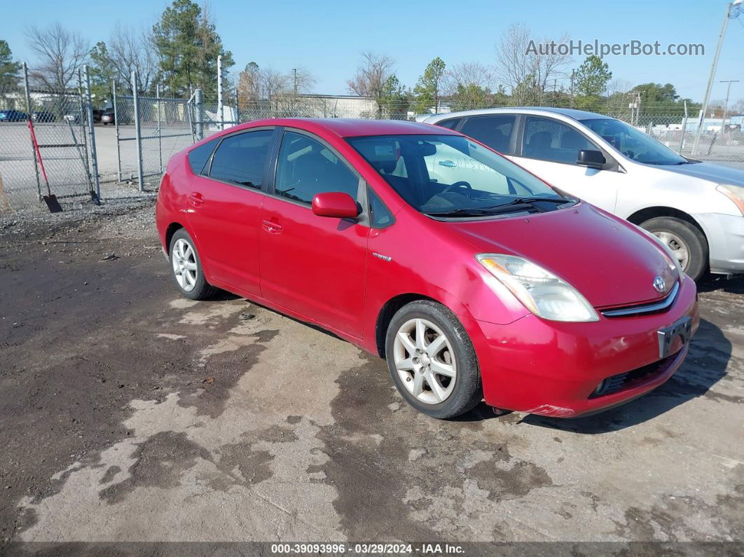 2008 Toyota Prius Touring Red vin: JTDKB20U283353092