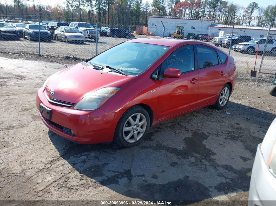 2008 Toyota Prius Touring Red vin: JTDKB20U283353092