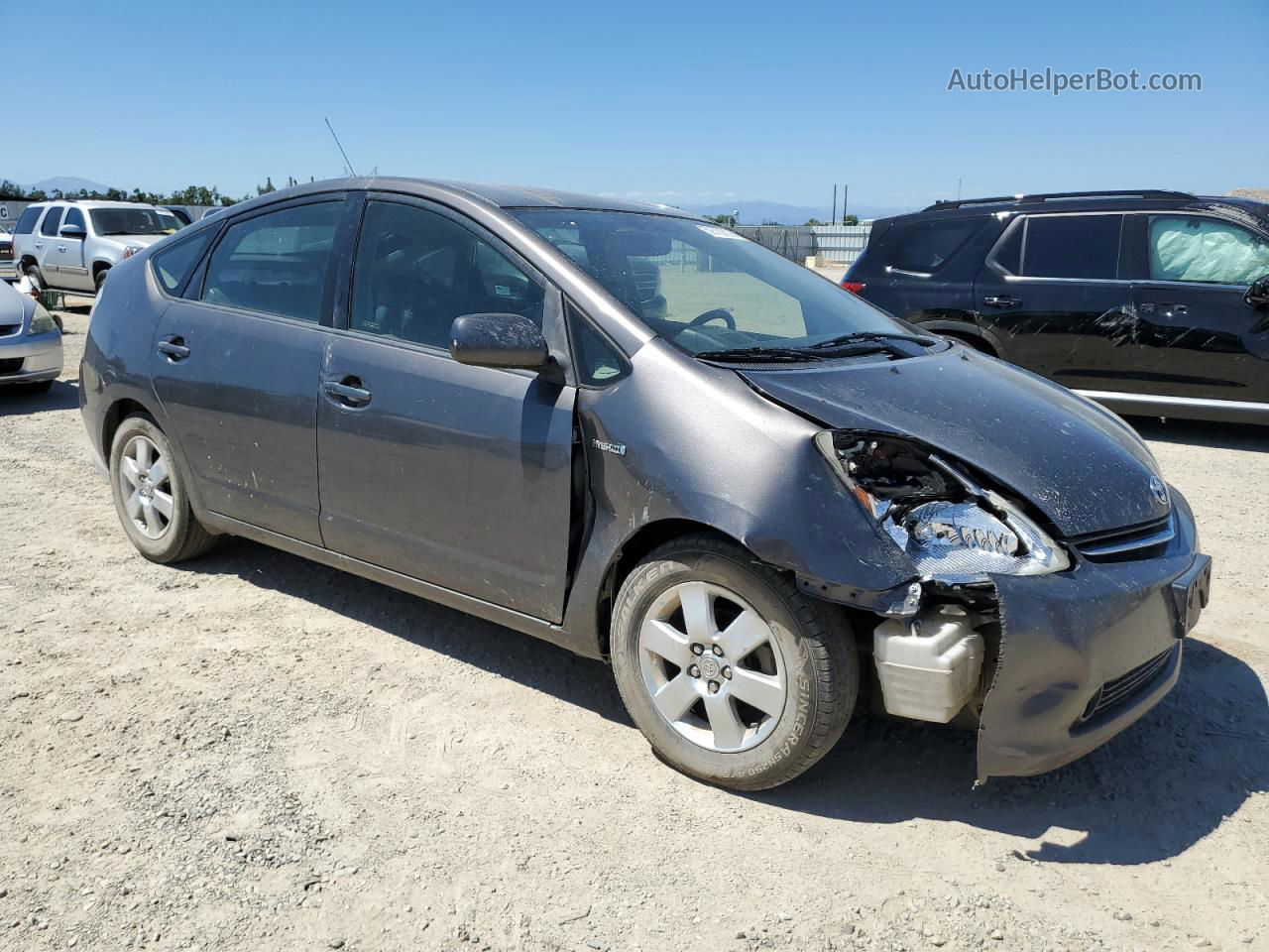 2008 Toyota Prius  Gray vin: JTDKB20U383331909