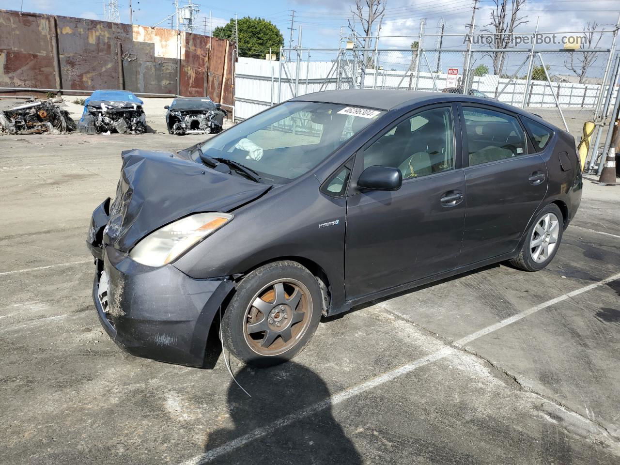 2008 Toyota Prius  Gray vin: JTDKB20U383447286