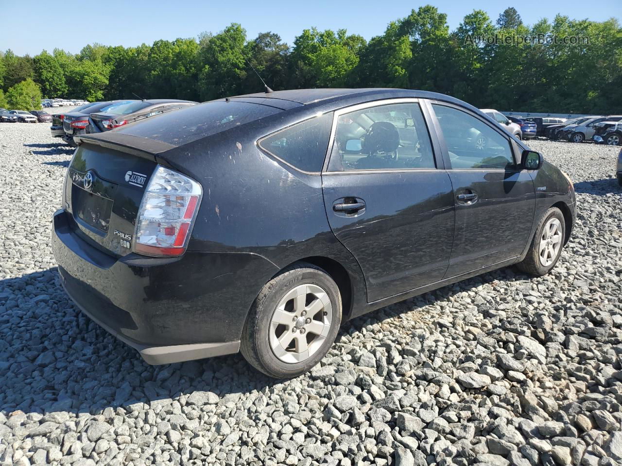 2008 Toyota Prius  Black vin: JTDKB20U387754899