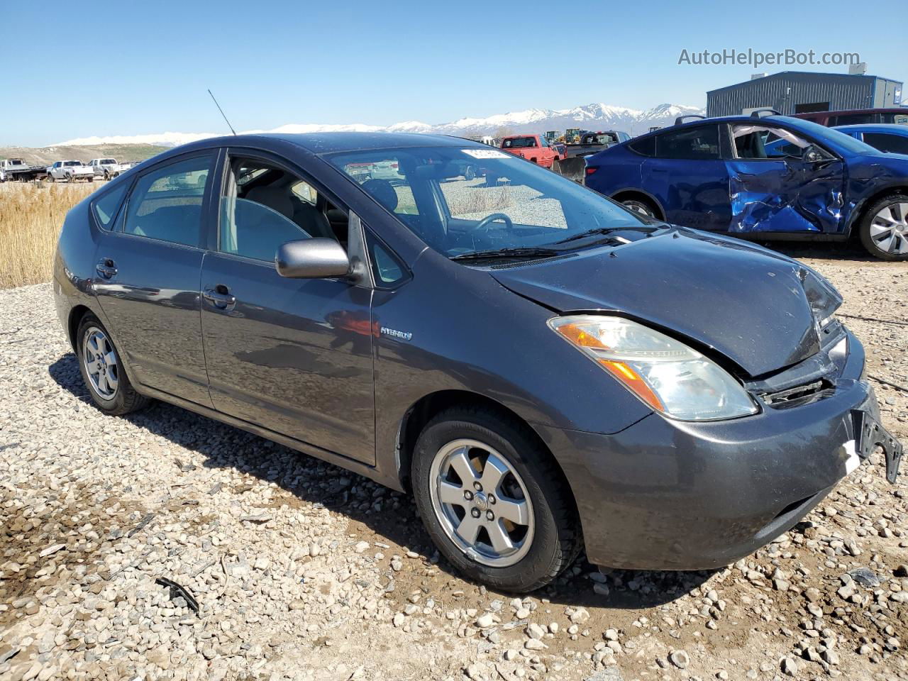 2007 Toyota Prius  Charcoal vin: JTDKB20U473202642