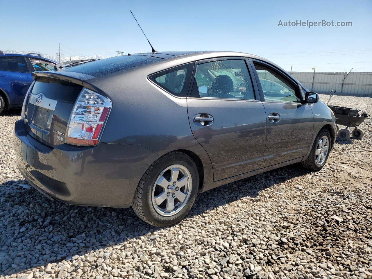 2007 Toyota Prius  Charcoal vin: JTDKB20U473202642