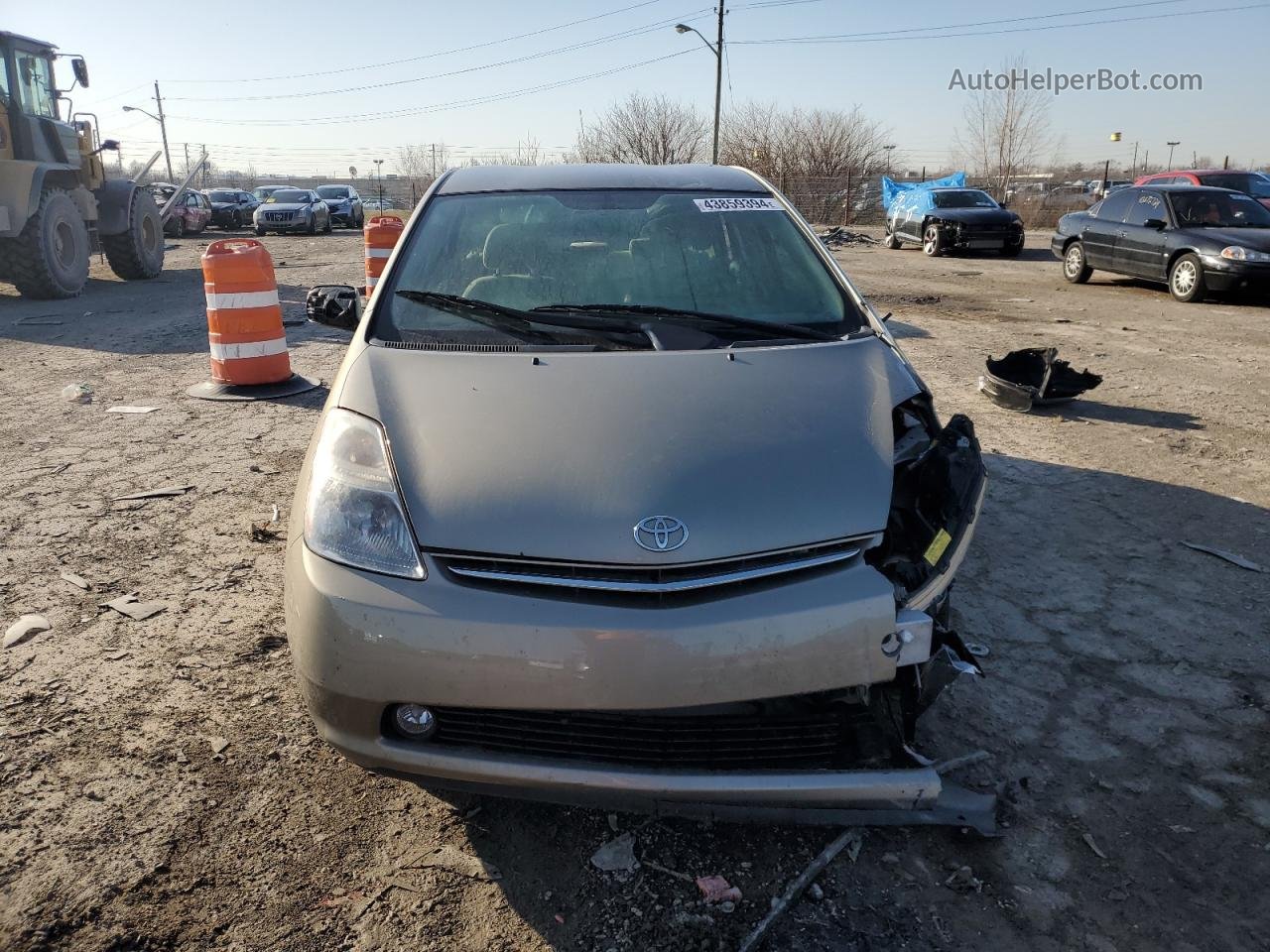 2007 Toyota Prius  Gold vin: JTDKB20U473245278