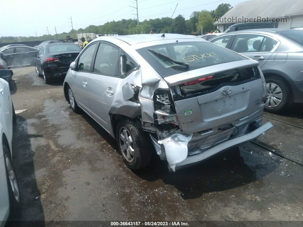 2007 Toyota Prius Silver vin: JTDKB20U477642756