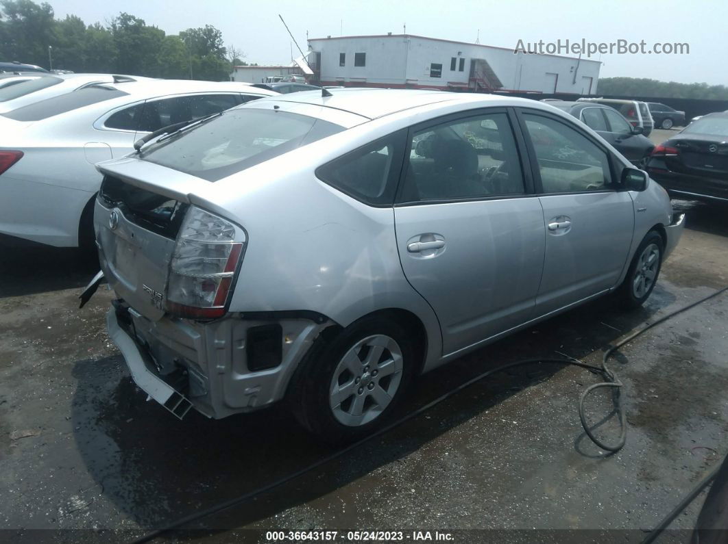 2007 Toyota Prius Silver vin: JTDKB20U477642756