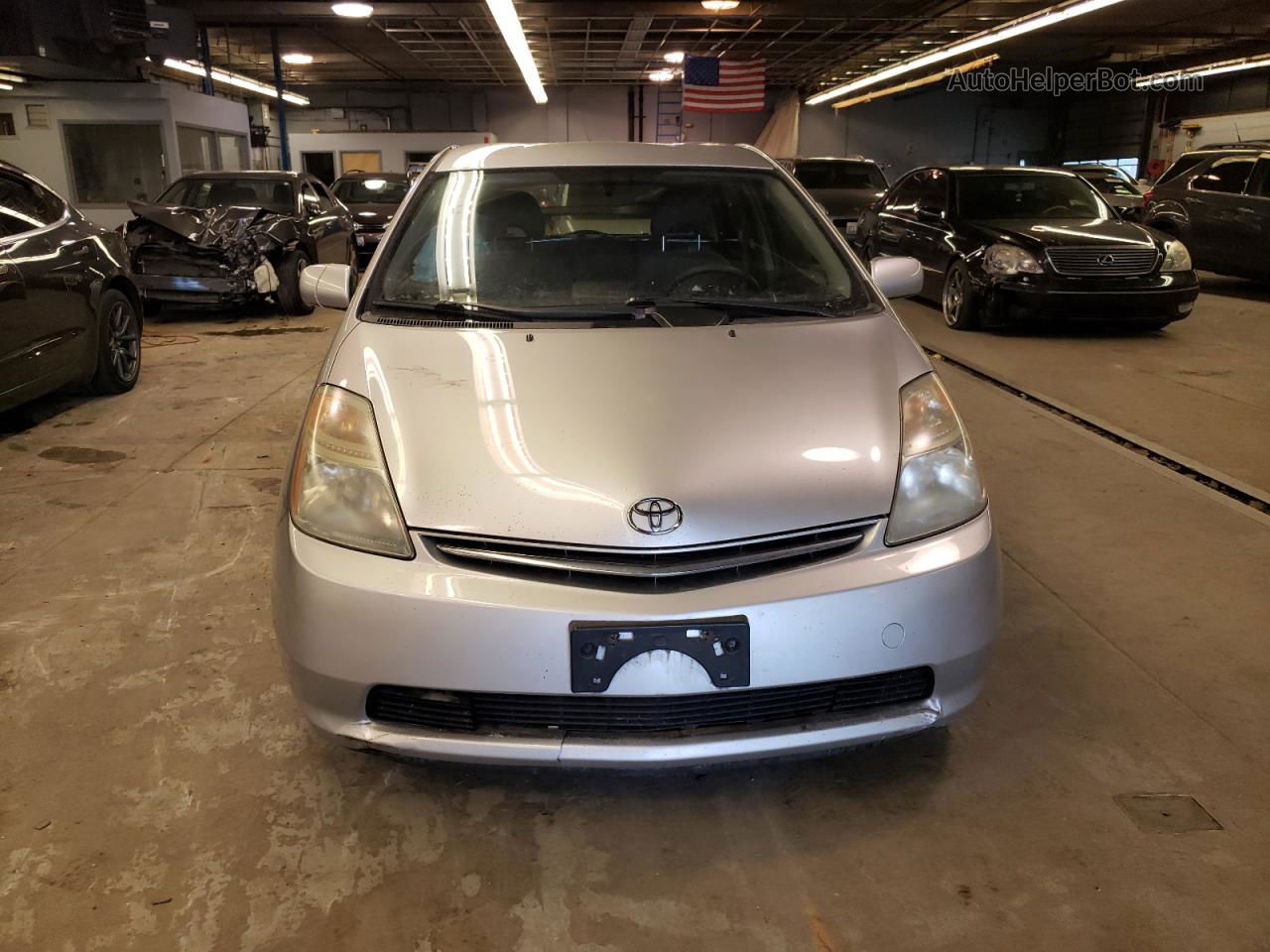 2008 Toyota Prius  Silver vin: JTDKB20U483369780