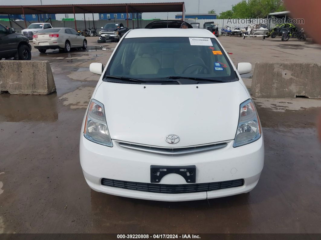 2007 Toyota Prius   White vin: JTDKB20U573292335