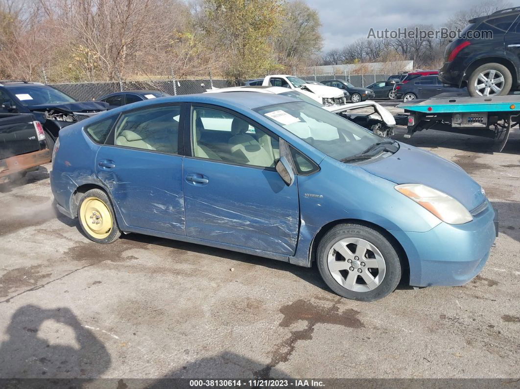 2007 Toyota Prius Light Blue vin: JTDKB20U577551155