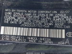 2007 Toyota Prius   Черный vin: JTDKB20U577627568