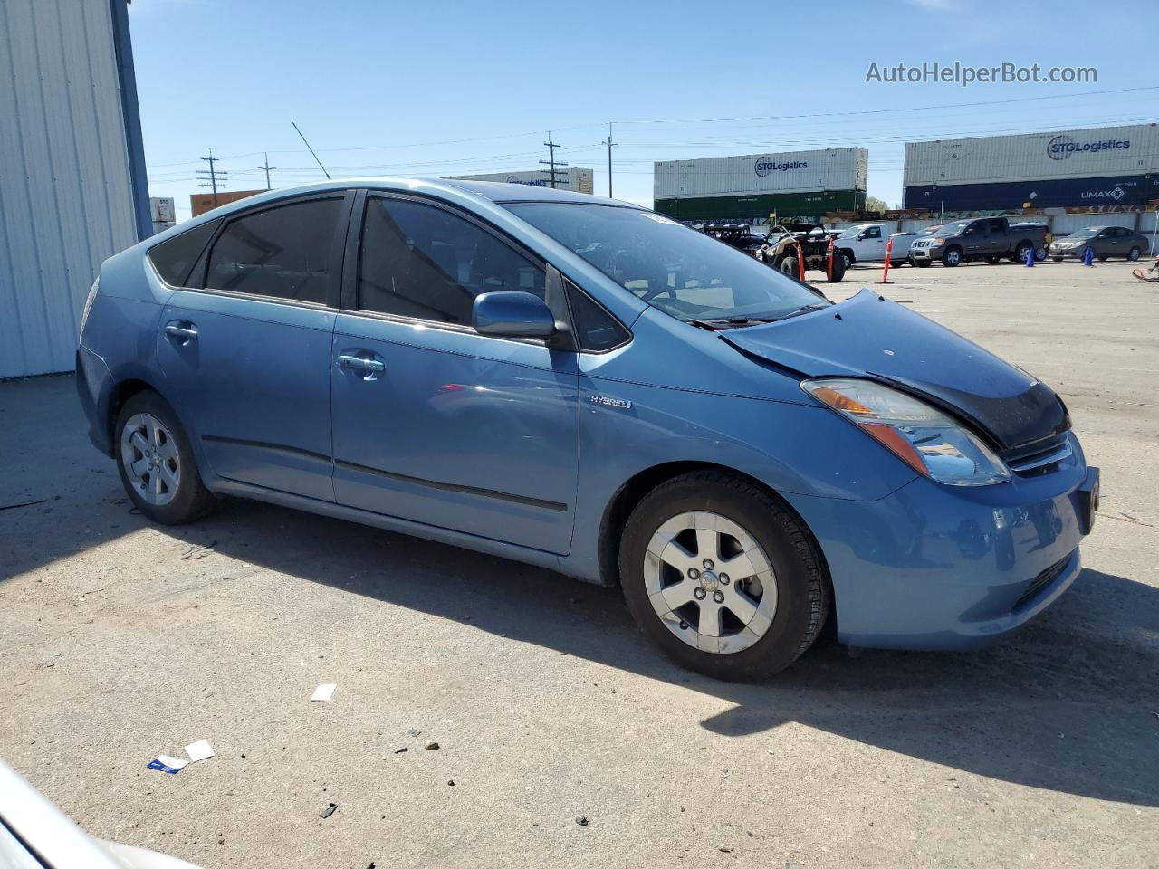 2008 Toyota Prius  Blue vin: JTDKB20U587762924