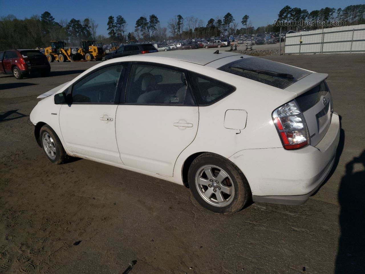 2008 Toyota Prius  White vin: JTDKB20U683297934