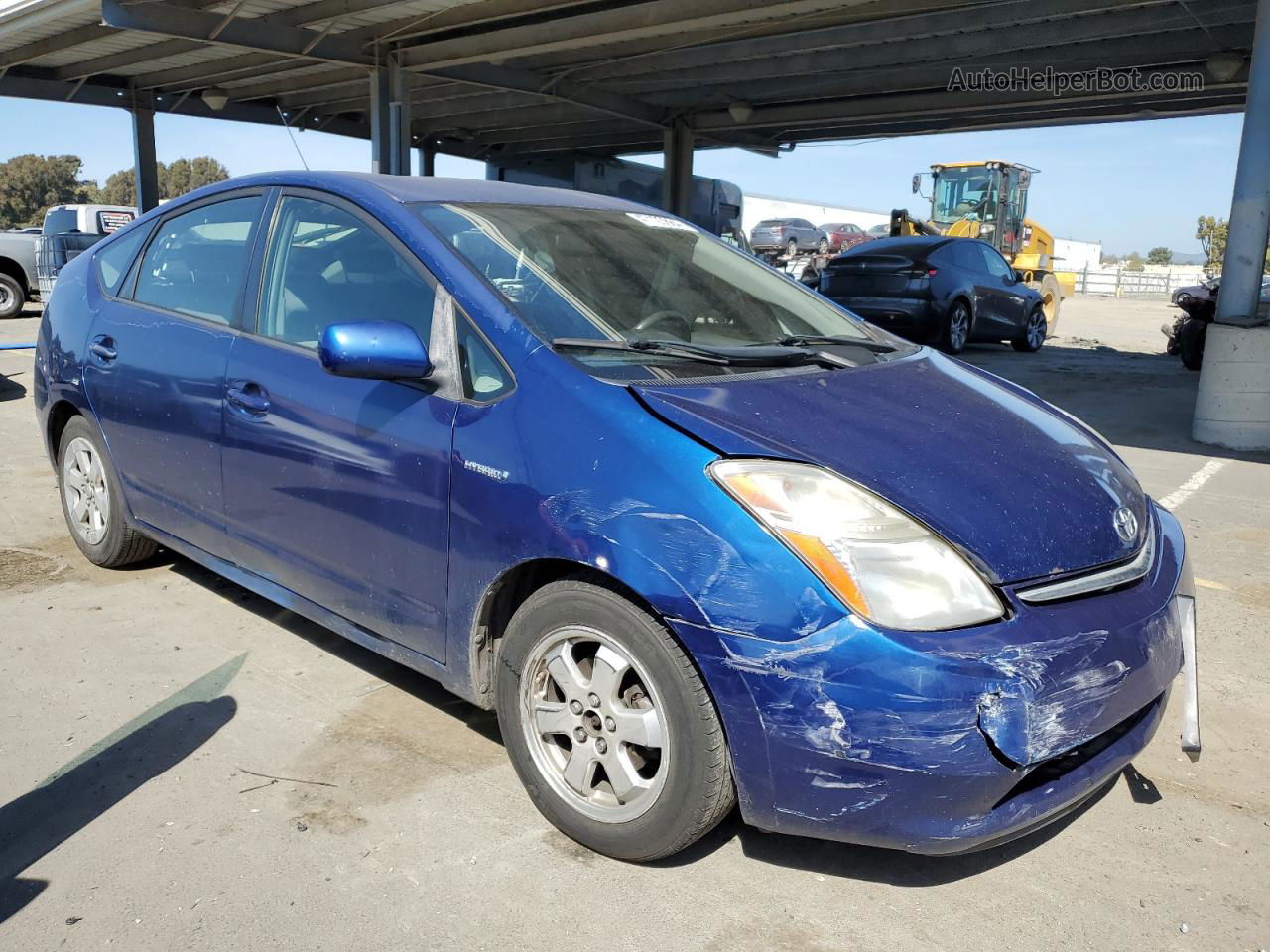 2008 Toyota Prius  Blue vin: JTDKB20U687751401