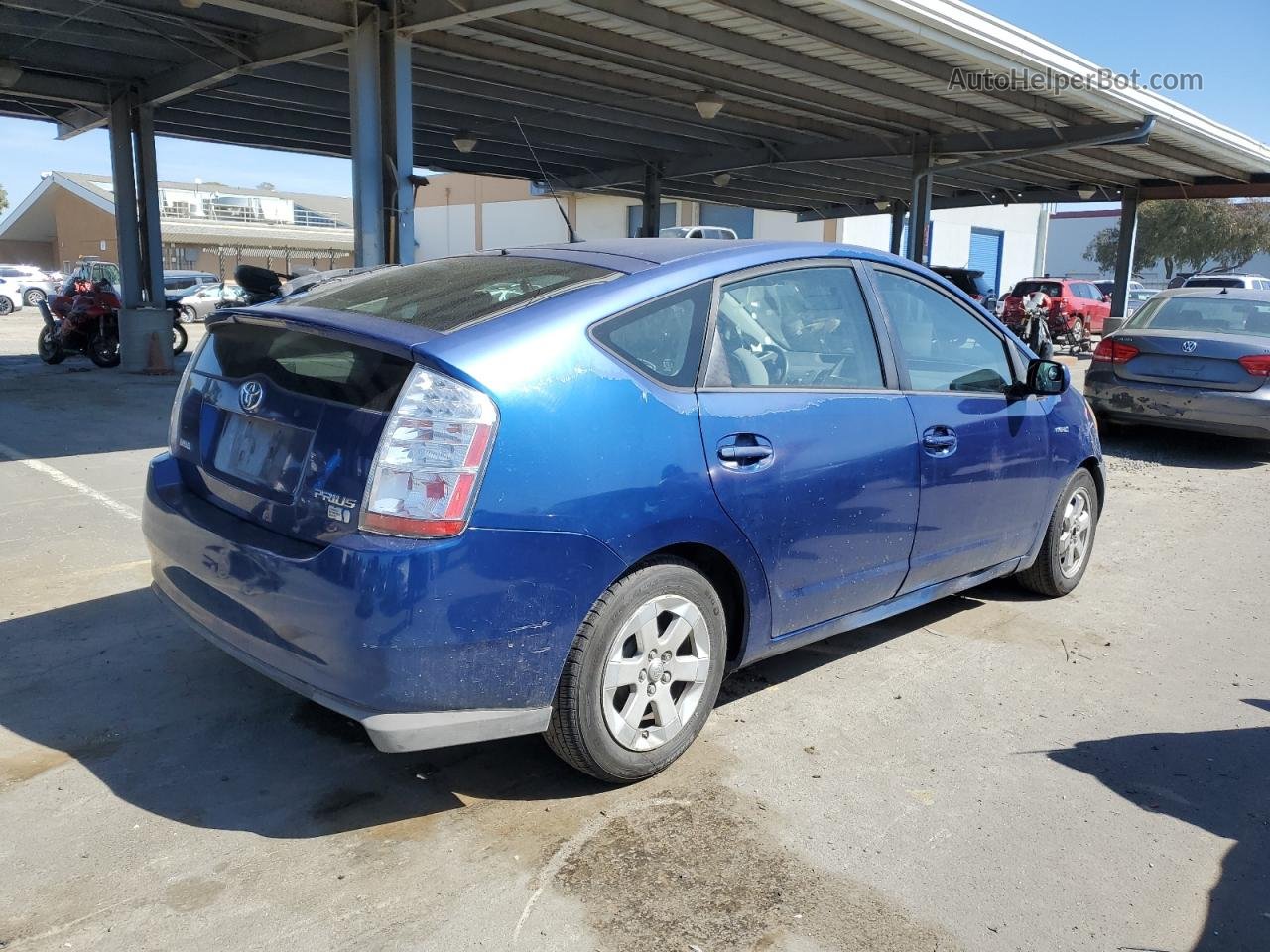 2008 Toyota Prius  Синий vin: JTDKB20U687751401