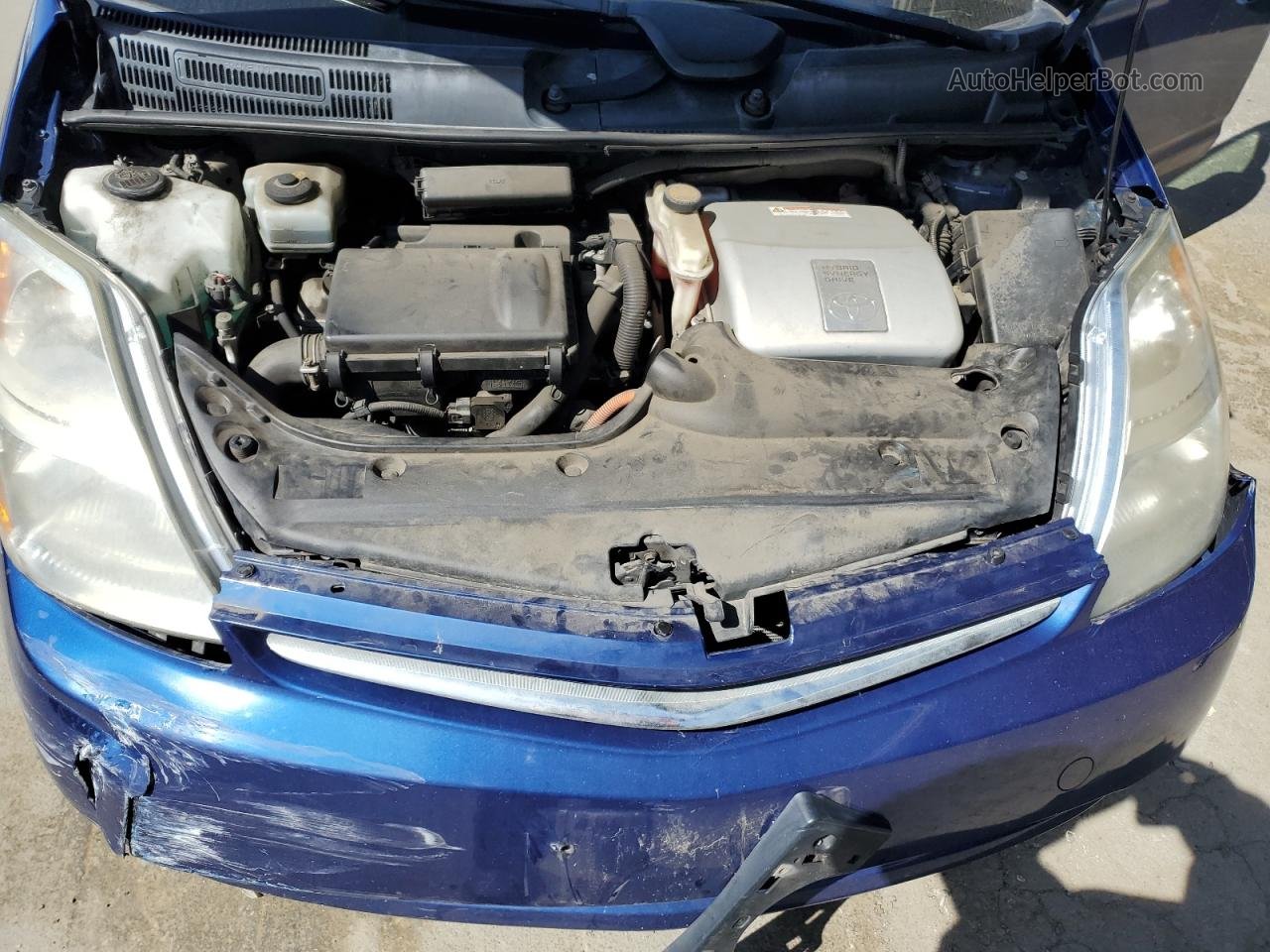 2008 Toyota Prius  Синий vin: JTDKB20U687751401
