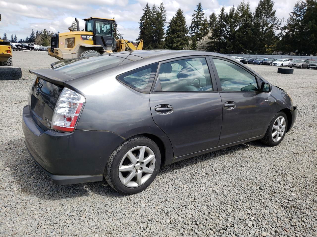 2007 Toyota Prius  Gray vin: JTDKB20U773234257