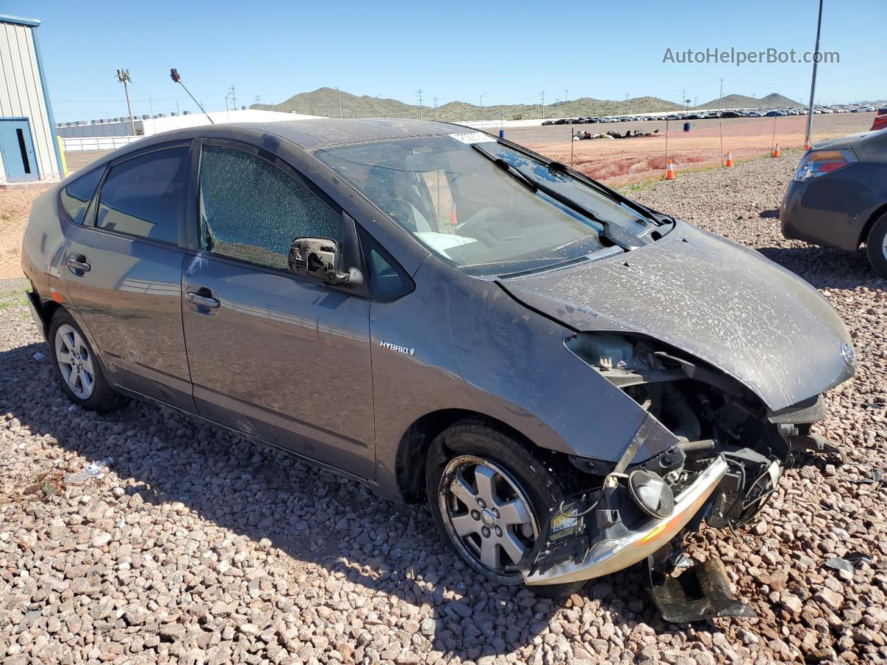 2007 Toyota Prius  Серый vin: JTDKB20U773295012