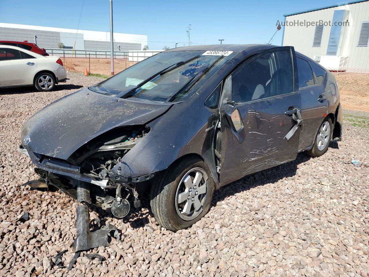 2007 Toyota Prius  Серый vin: JTDKB20U773295012