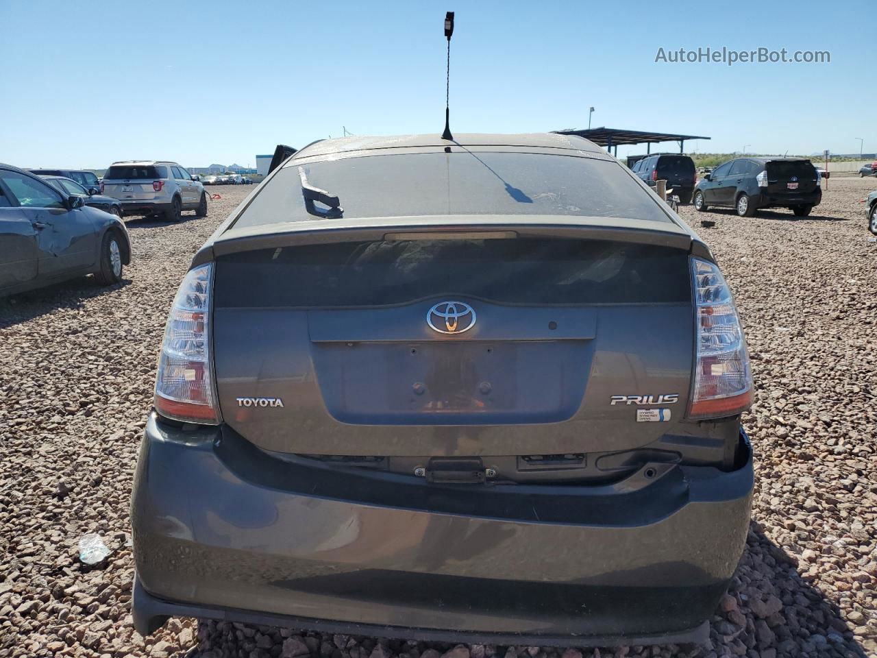 2007 Toyota Prius  Серый vin: JTDKB20U773295012