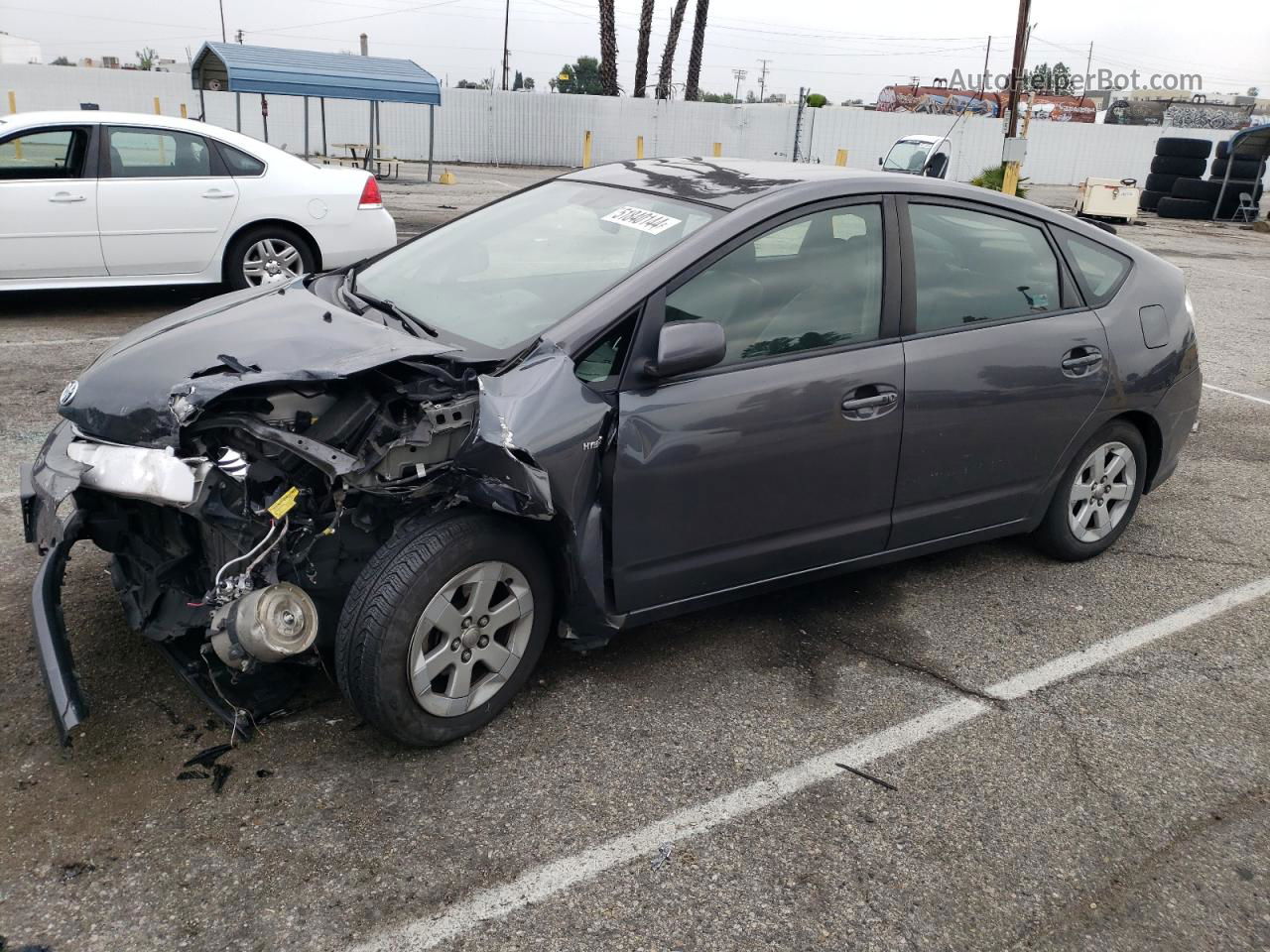 2008 Toyota Prius  Серый vin: JTDKB20U783430913