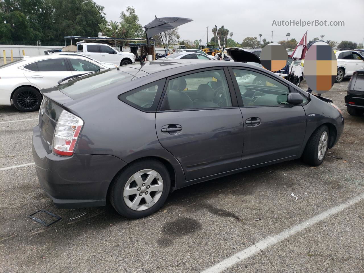 2008 Toyota Prius  Gray vin: JTDKB20U783430913