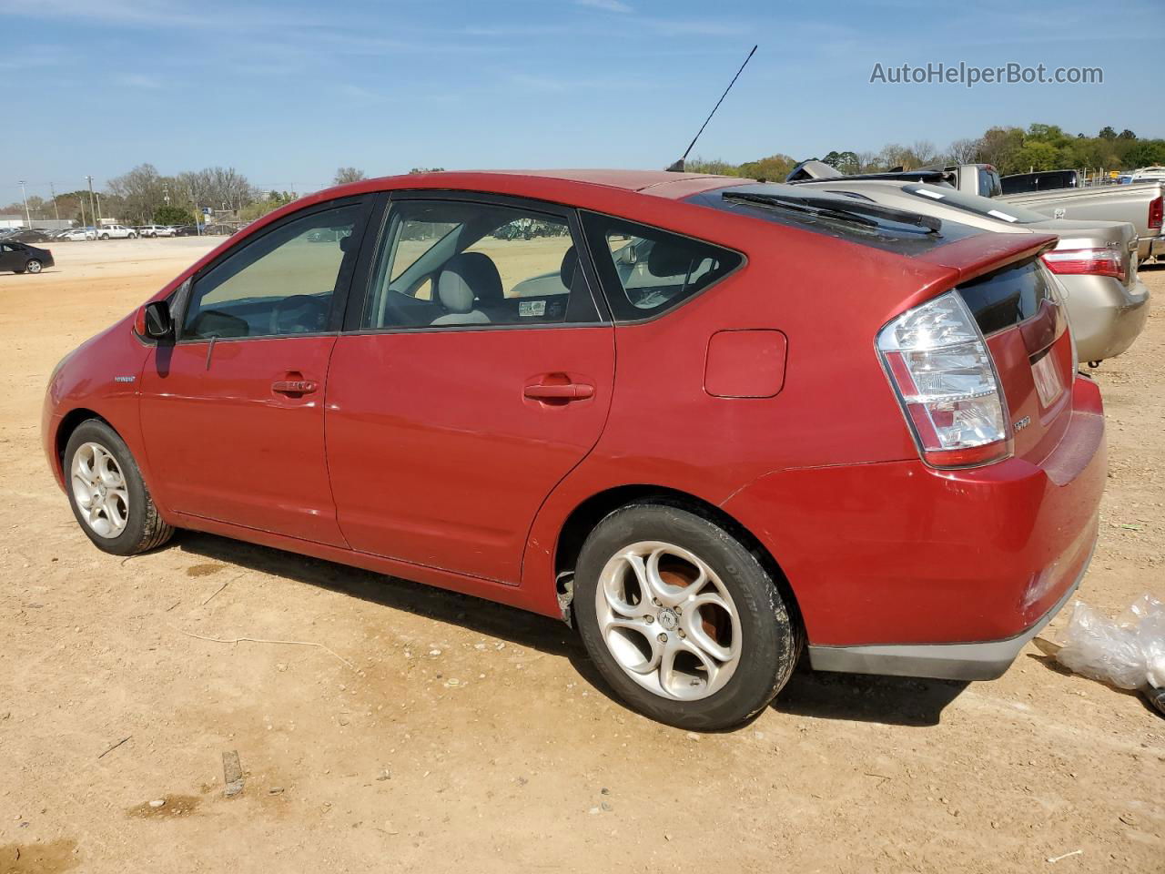 2008 Toyota Prius  Red vin: JTDKB20U883303622