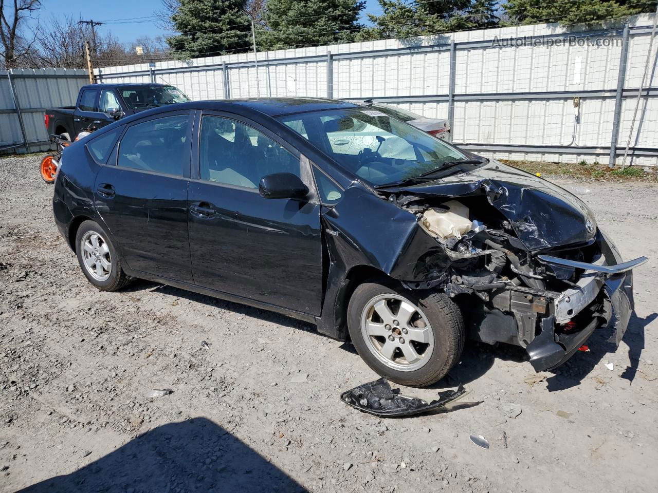 2008 Toyota Prius  Black vin: JTDKB20U883387425