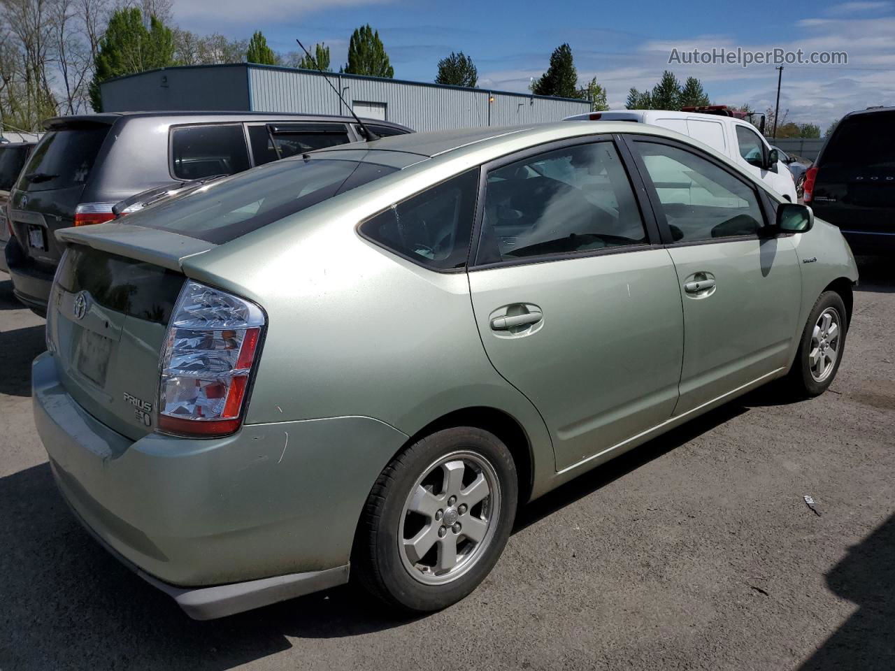 2008 Toyota Prius  Зеленый vin: JTDKB20U883411187