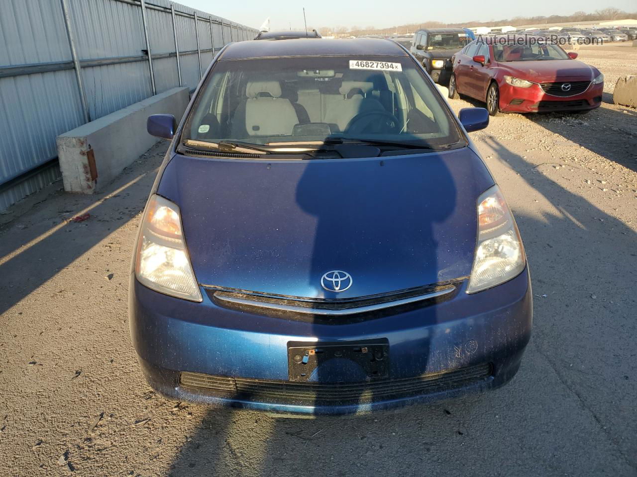 2008 Toyota Prius Синий vin: JTDKB20U887806124