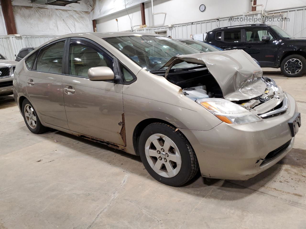 2007 Toyota Prius  Beige vin: JTDKB20U973235846