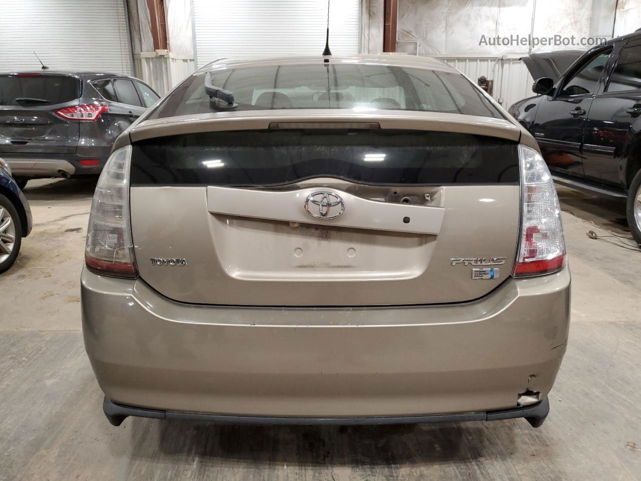 2007 Toyota Prius  Beige vin: JTDKB20U973235846