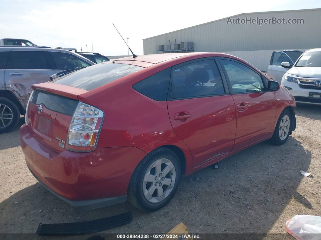 2007 Toyota Prius   Red vin: JTDKB20U973276347