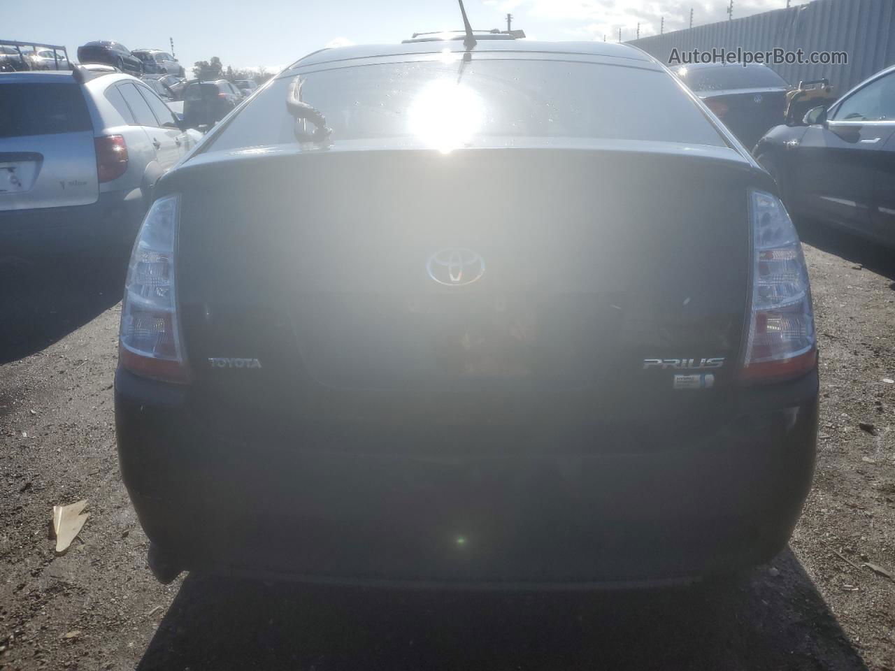 2008 Toyota Prius  Black vin: JTDKB20U983298284