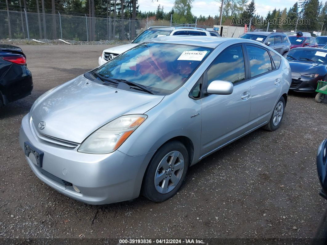 2008 Toyota Prius   Silver vin: JTDKB20U983373579