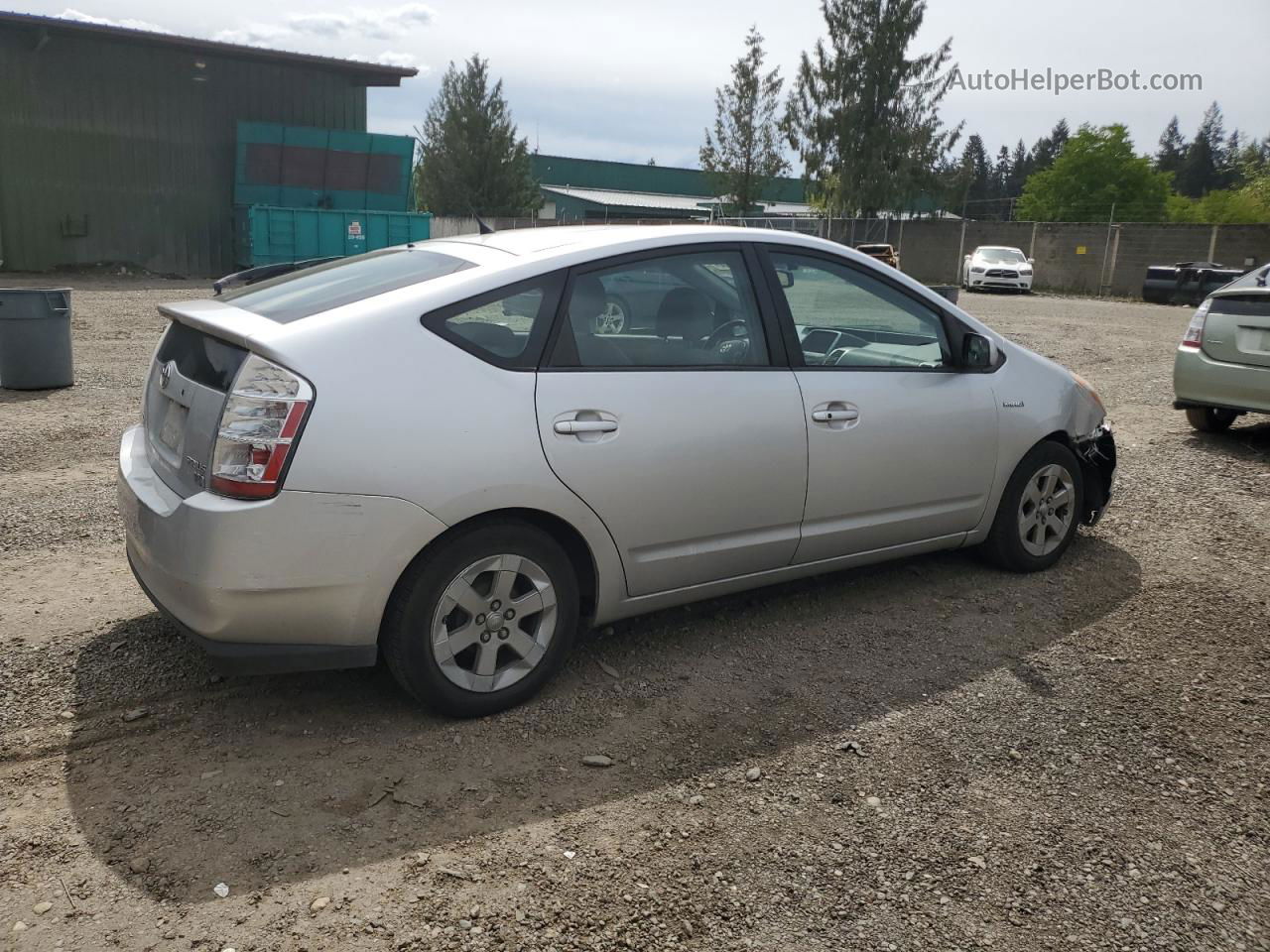 2008 Toyota Prius  Silver vin: JTDKB20U983462455