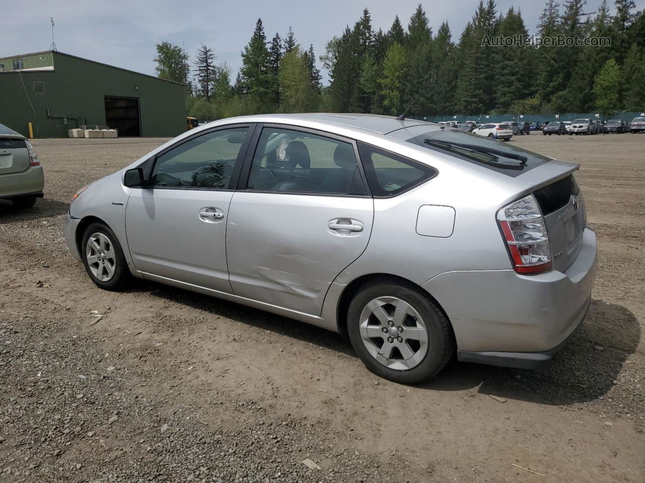 2008 Toyota Prius  Silver vin: JTDKB20U983462455