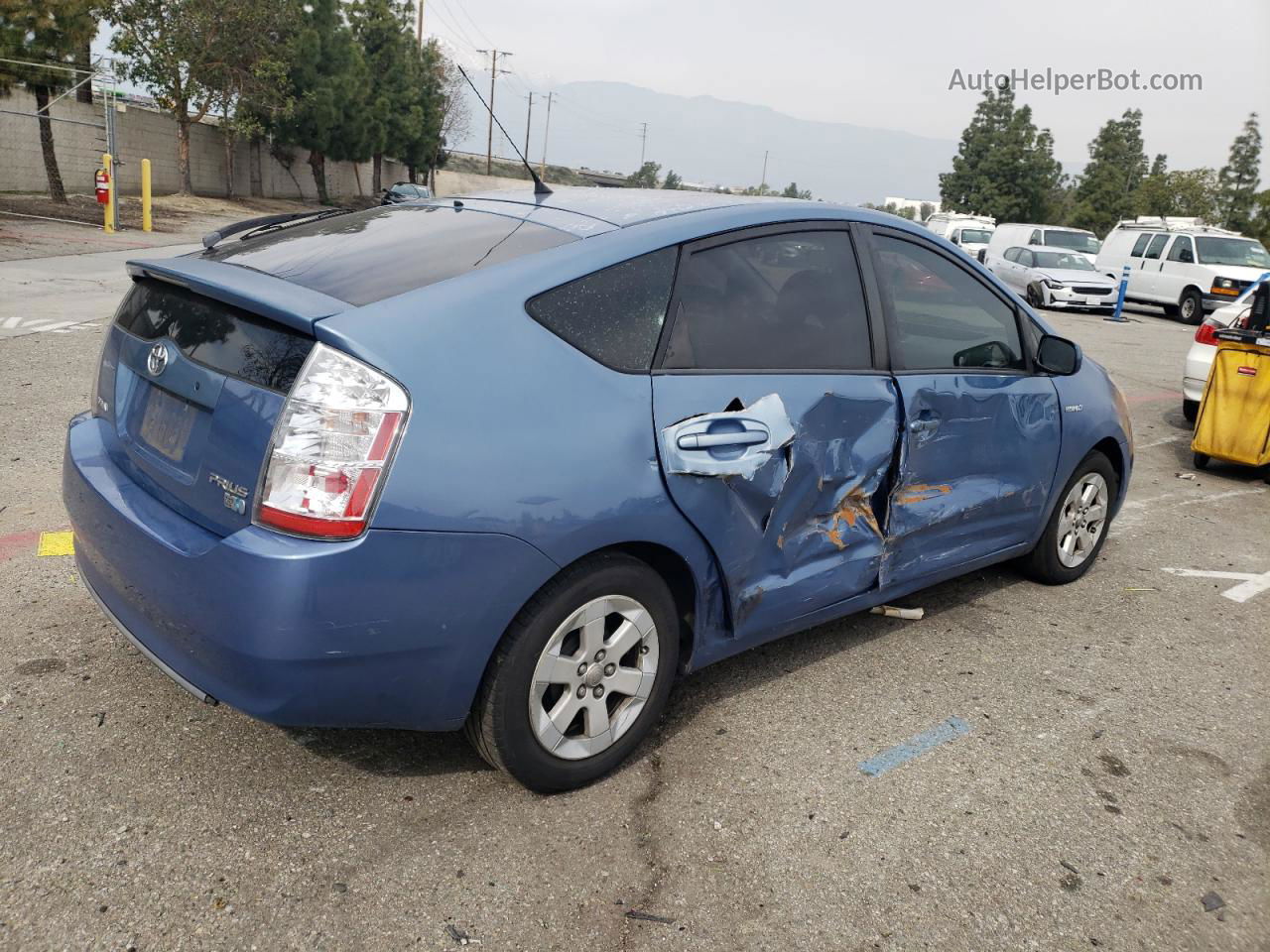 2008 Toyota Prius  Blue vin: JTDKB20U987712530