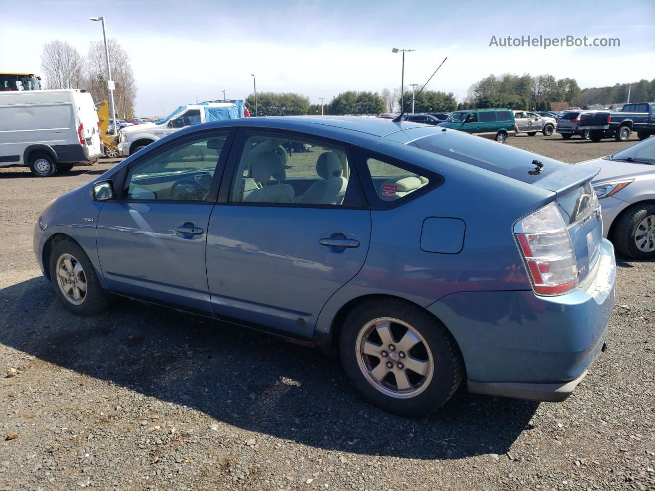 2008 Toyota Prius Blue vin: JTDKB20U987796980