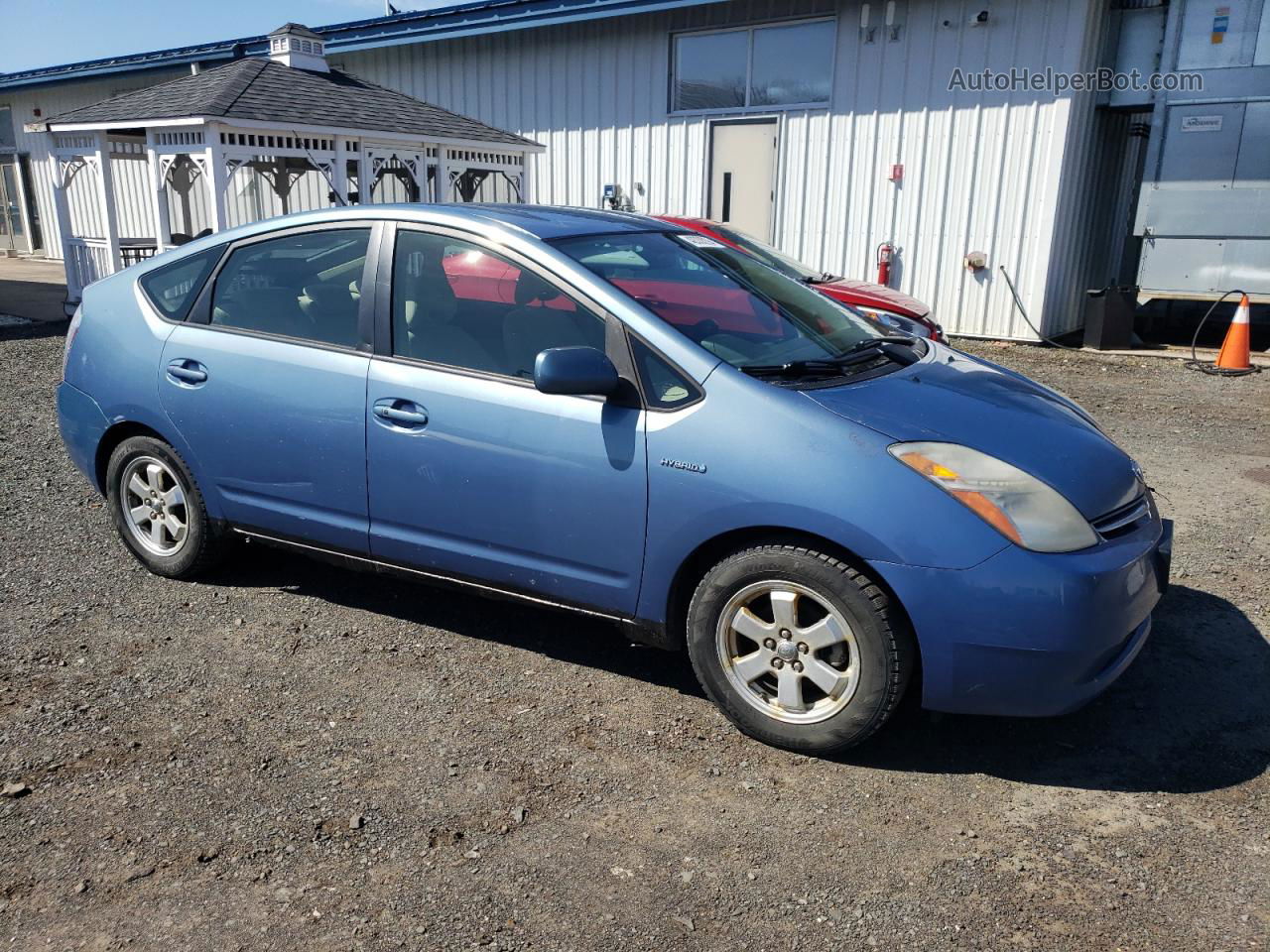 2008 Toyota Prius Blue vin: JTDKB20U987796980