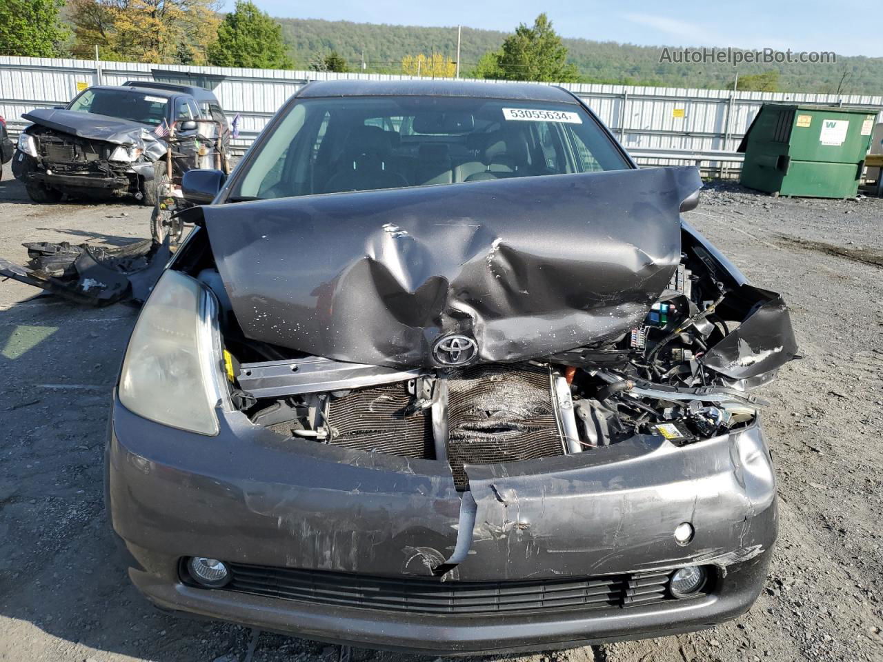 2008 Toyota Prius  Gray vin: JTDKB20UX83356323