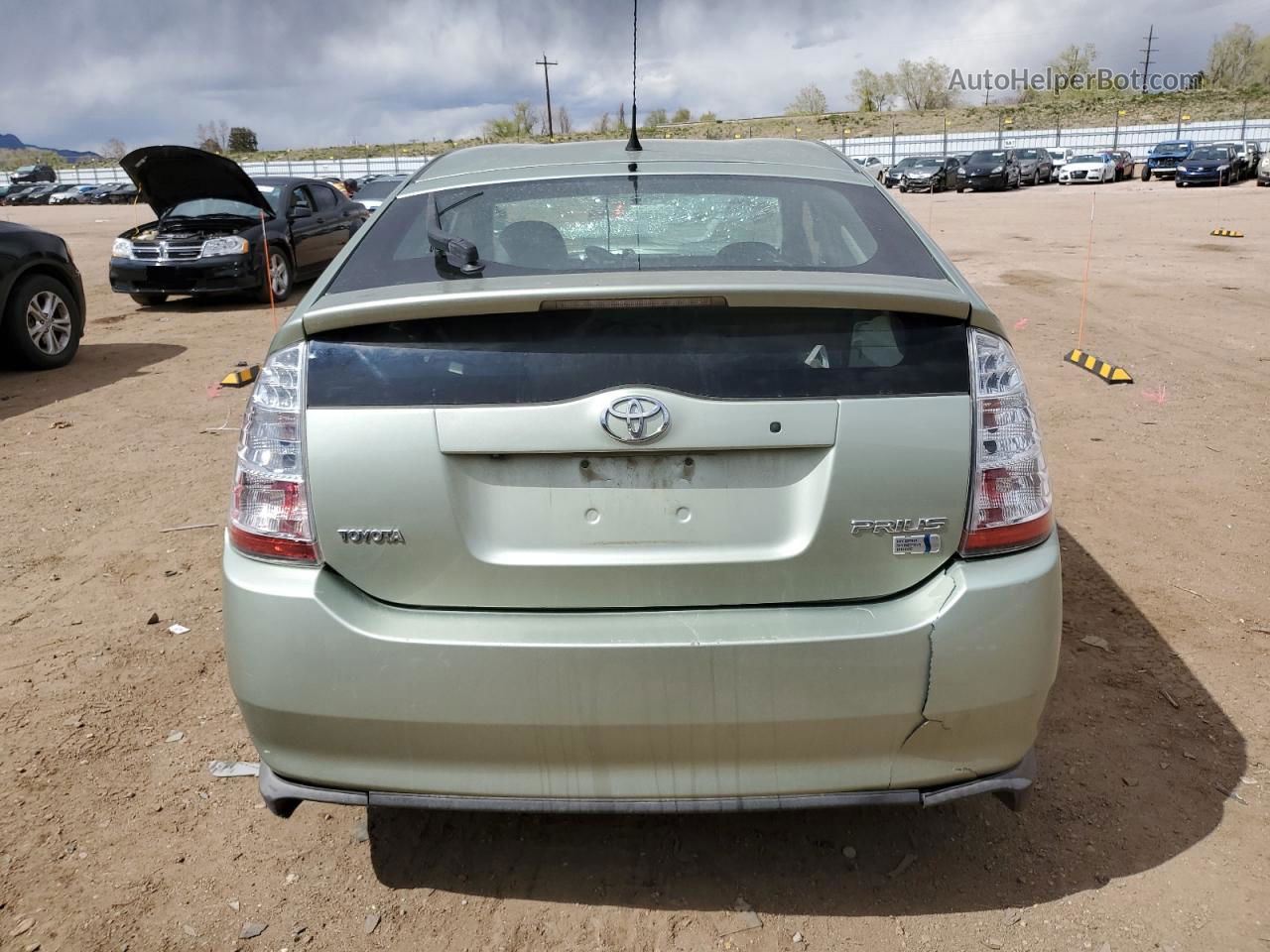 2008 Toyota Prius  Зеленый vin: JTDKB20UX87730597